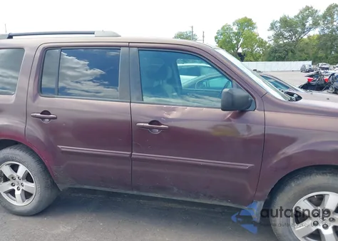 2010 Honda Pilot Ex из США, поврежденный, VIN 5FNYF3H41AB002627
